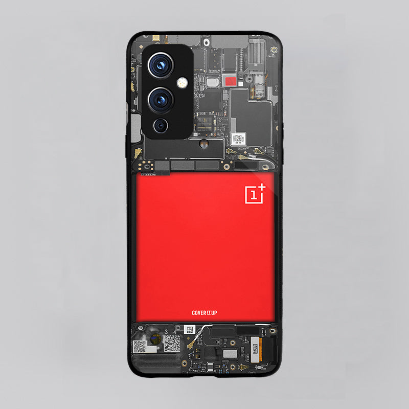 Oneplus Circuit X-Ray Interface Glass case