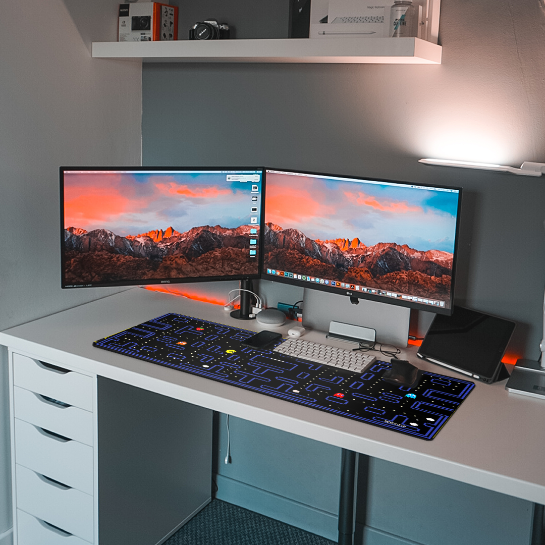 Join The Pac Desk Mat and Gaming Mouse Pad